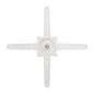 Pied de table en fonte Bolero blanc Pied de table en fonte Bolero blanc