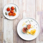 Assiettes plates rondes Olympia Whiteware 210mm (lot de 6)