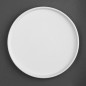 Assiettes plates rondes Olympia Whiteware 268mm (lot de 4)