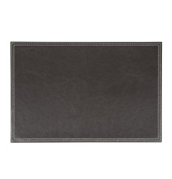 Sets de table en simili cuir Olympia (lot de 4)