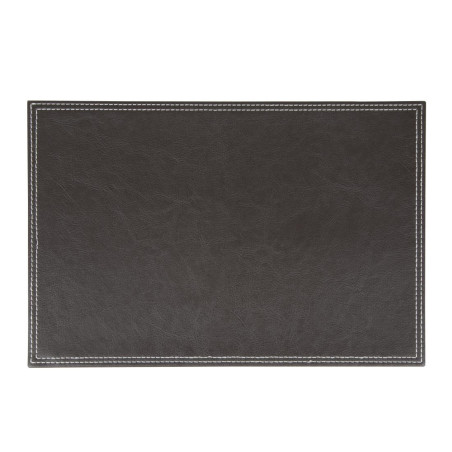 Sets de table en simili cuir Olympia (lot de 4)