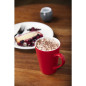 Mugs Latte Olympia Café rouges 340ml (lot de 12)