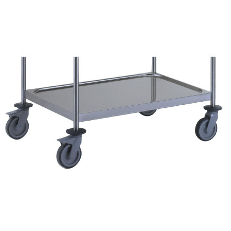 Chariot de service 3 plateaux Tournus 800x530mm