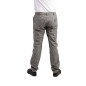 Pantalon de cuisine à carreaux gris Fano Chaud Devant 62