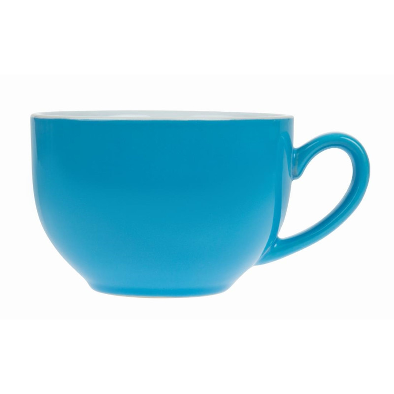 Tasses à cappuccino Olympia Café bleues 340 ml (lot de 12)