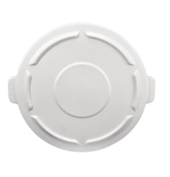 Couvercle pour collecteur Rubbermaid Brute blanc 37,9L