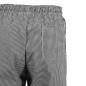Pantalon de cuisine Whites Easyfit à petits carreaux noirs XS