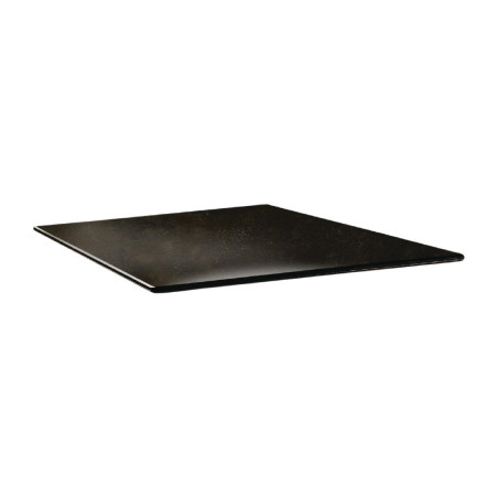 Plateau de table carré Topalit Smartline 80x80cm cyprus metal