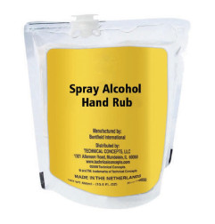 Lotion spray nettoyante avec 60% d'alcool Rubbermaid 400ml (lot de 12)