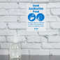 Autocollant Gel hydroalcoolique à votre disposition format A5