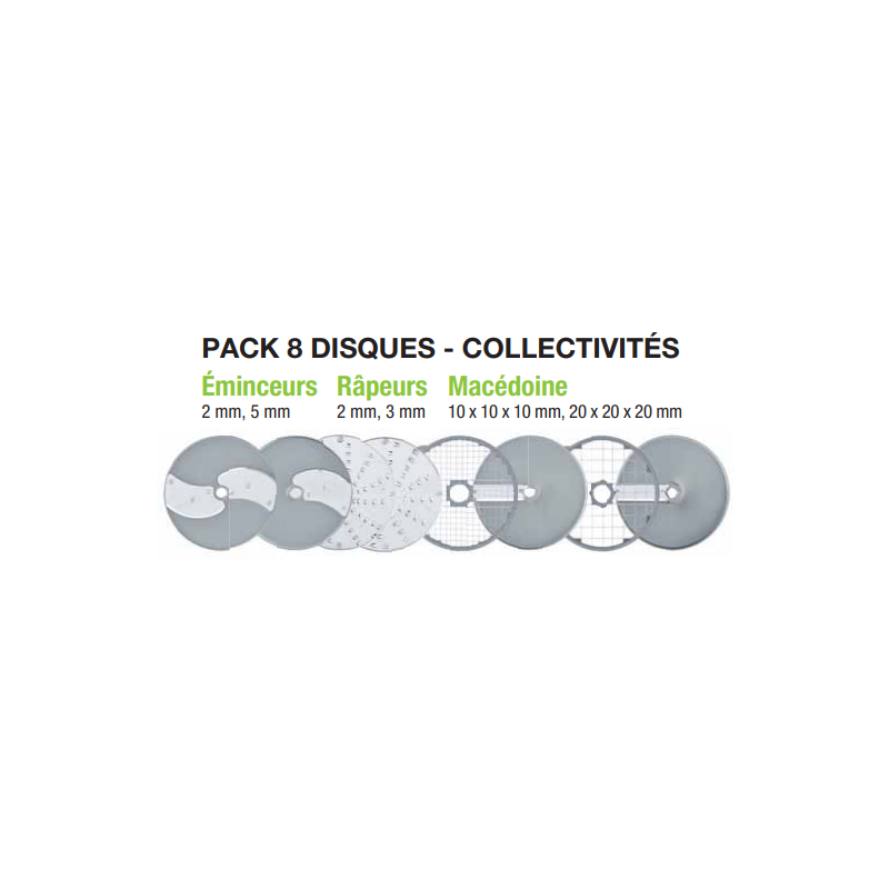 Pack disques Collectivité