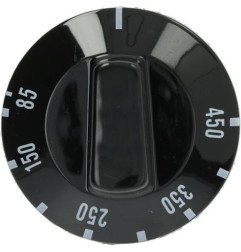 MANETTE NOIRE ø 50 mm THERMOSTAT 85-450°C