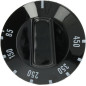 MANETTE NOIRE ø 50 mm THERMOSTAT 85-450°C