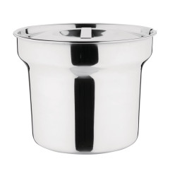 Pot à bain-marie rond avec couvercle Vogue