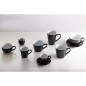 Tasses à latte Olympia Café noires 340ml (lot de 12)