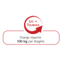Armoires pour produits d’entretien et balais 1000x500x1890mm Armoires pour produits d’entretien et balais 1000x500x1890mm