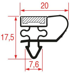 JOINT 1022 ou 9153 A ENCASTRER 1545x670 mm