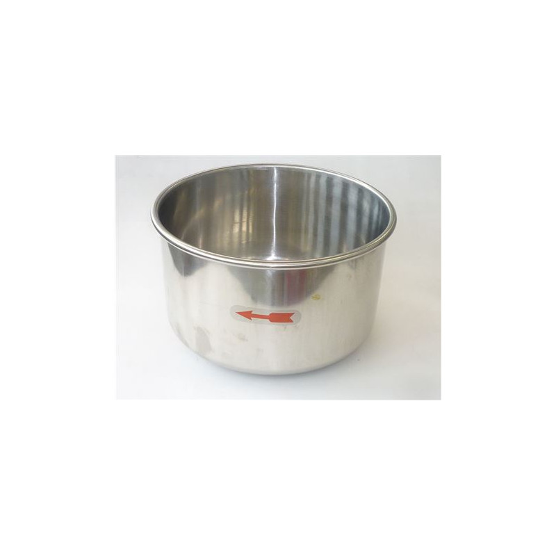 CUVE INOX ø 380 mm pour PETRIN TF-TR22