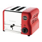 Grille-pain avec grilles sandwich Rowlett Esprit 2 fentes rouge Grille-pain avec grilles sandwich Rowlett Esprit 2 fentes rouge