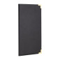 Porte-addition en cuir Securit Classic noir Porte-addition en cuir Securit Classic noir