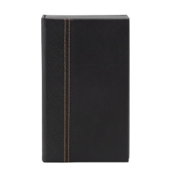 Coffret porte-addition en cuir Securit Trendy noir