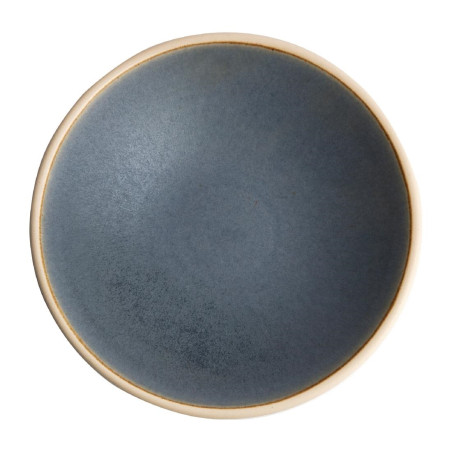 Assiettes creuses granit bleu Olympia Canvas 200mm (lot de 6)