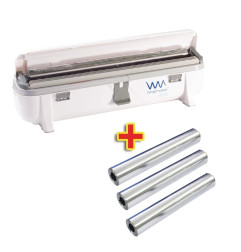 Distributeur Wrapmaster 4500 et 3 x 90m de papier aluminium