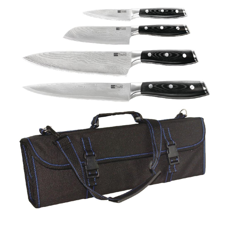 Offre spéciale : Ensemble de 4 couteaux et étui Vogue Tsuki série 7 Offre spéciale : Ensemble de 4 couteaux et étui Vogue Tsuki série 7