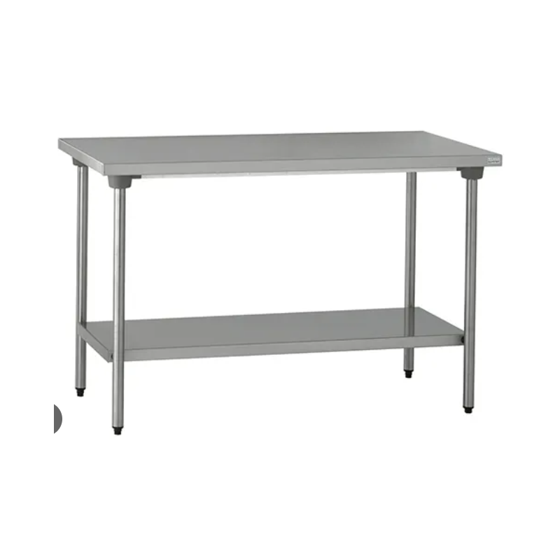 Table inox tournus 180x70xH90 cm