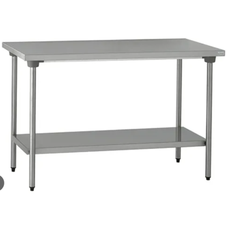 Table inox tournus 180x70xH90 cm