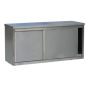 Armoire spéciale inox 1500X600XH1000MM sans pieds + fermeture à clé Armoire spéciale inox 1500X600XH1000MM sans pieds + fermeture à clé