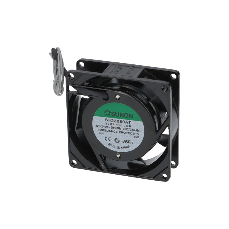 VENTILATEUR AXIAL SUNON 80x80x25mm SF23080AT-2082HBL.GN VENTILATEUR AXIAL SUNON 80x80x25mm SF23080AT-2082HBL.GN