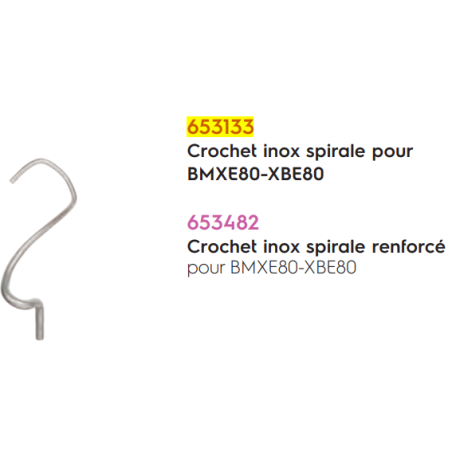 Crochet 80 l pour BMXE80 - 653133