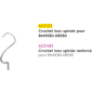 Crochet 80 l pour BMXE80 - 653133