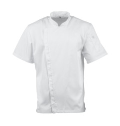 Veste de cuisinier à manches courtes Chef Works Cannes L