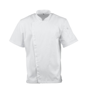 Veste de cuisinier à manches courtes Chef Works Cannes L