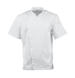 Veste de cuisinier à manches courtes Chef Works Cannes M