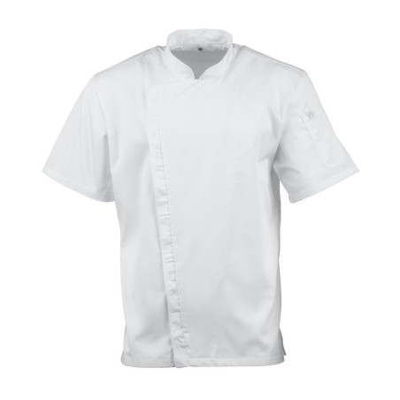 Veste de cuisinier à manches courtes Chef Works Cannes M