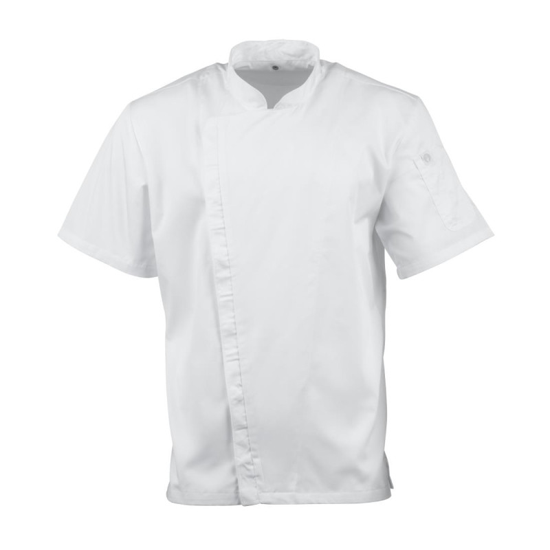 Veste de cuisinier à manches courtes Chef Works Cannes XL