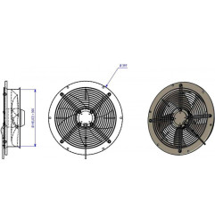 VENTILATEUR DIAM 300 ACFRI