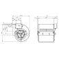 Moteur ventilateur 7/9 extracteur hotte (SAFTAIR VMI 7/9-4)