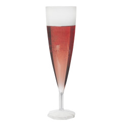 Flûtes à champagne jetables eGreen 135 ml (lot de 150)