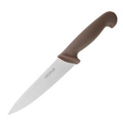Couteau de cuisinier Hygiplas marron 16cm