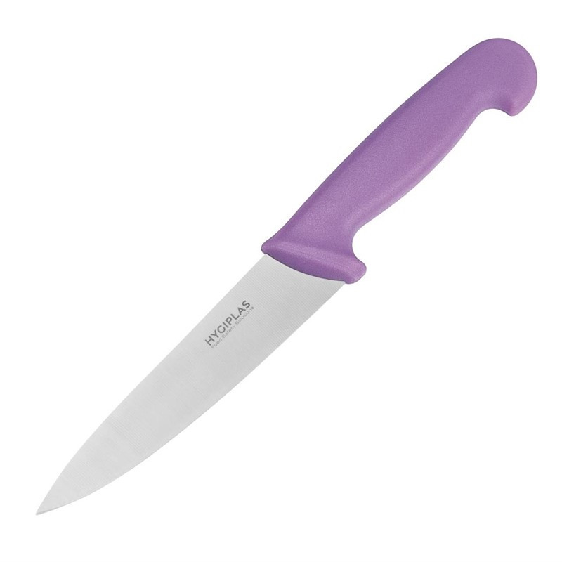 Couteau de cuisinier Hygiplas violet 16cm