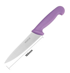 Couteau de cuisinier Hygiplas violet 16cm