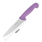 Couteau de cuisinier Hygiplas violet 16cm
