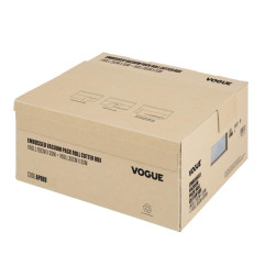 Rouleau d'emballage sous vide Vogue avec boîte de découpe (gaufré) 200 mm et 300 mm, lot de 2
