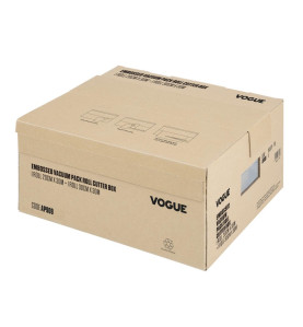 Rouleau d'emballage sous vide Vogue avec boîte de découpe (gaufré) 200 mm et 300 mm, lot de 2