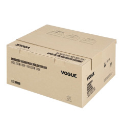 Rouleau d'emballage sous vide Vogue avec boîte de découpe (gaufré) 200 mm et 300 mm, lot de 2
