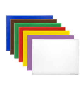 Ensemble de 7 petites planches à découper haute densité Hygiplas 12mm